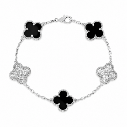 Bracelet - Black and Silver